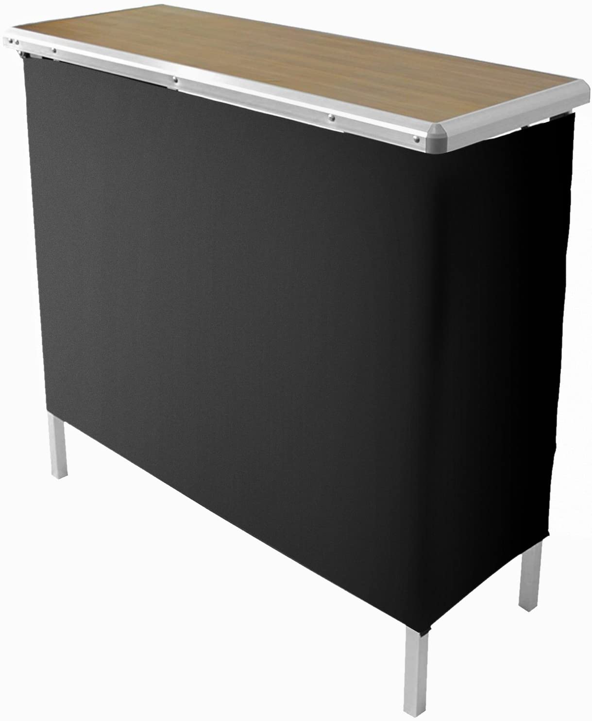 Bar Cabinet: Portable High Top Party Bar Table