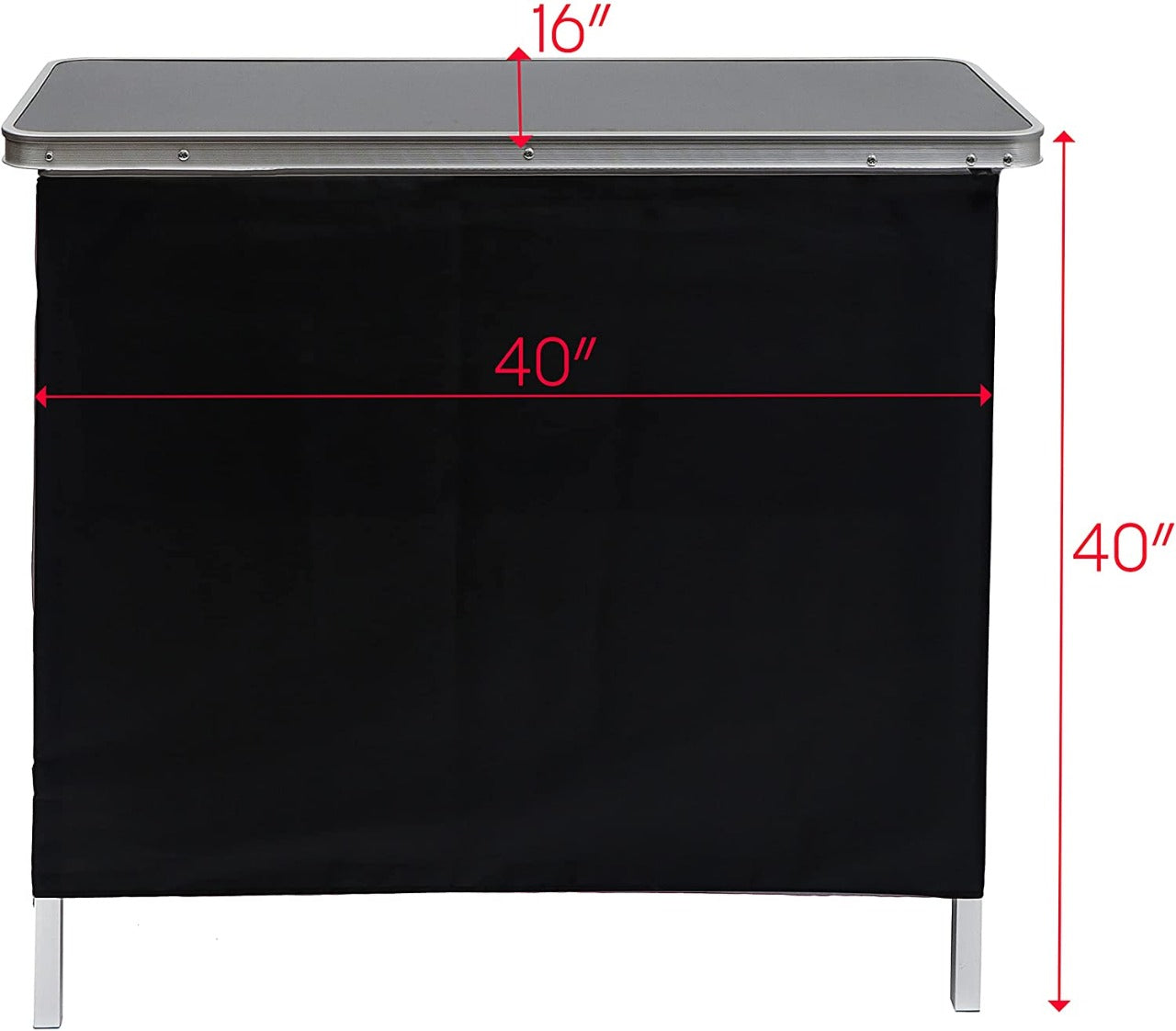 Bar Cabinet Portable High Top Party Bar Table