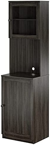 Bar Cabinet: Tall Bar Cabinet in Espresso