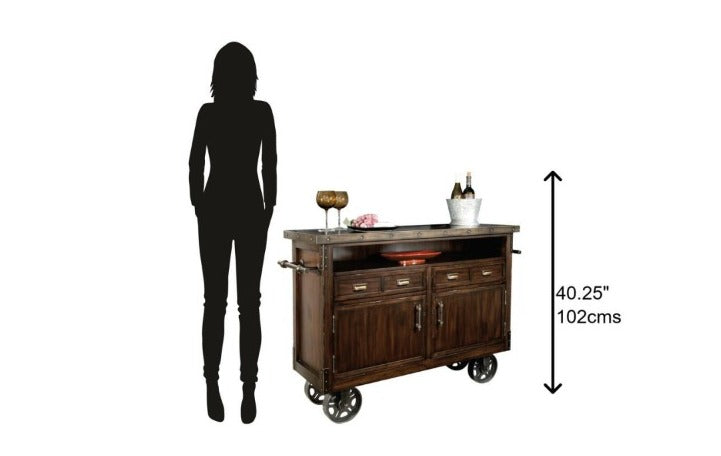 Bar Cabinet Wine and Bar Storage Console