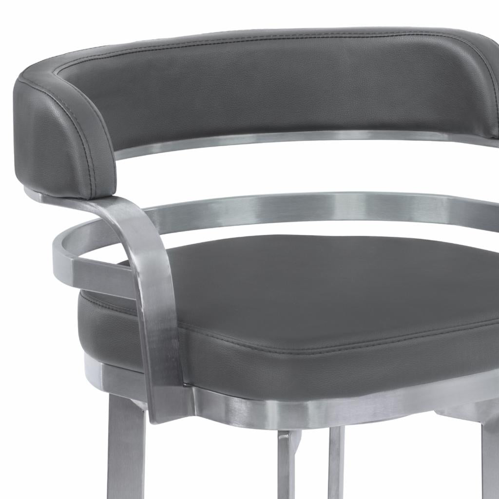 Bar Chairs: 26 in. Counter Height Metal Swivel Bar Stool