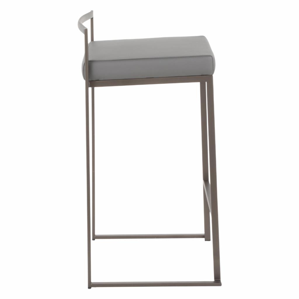 Bar Chairs: 27.75 in. Counter Stool - Set of 2