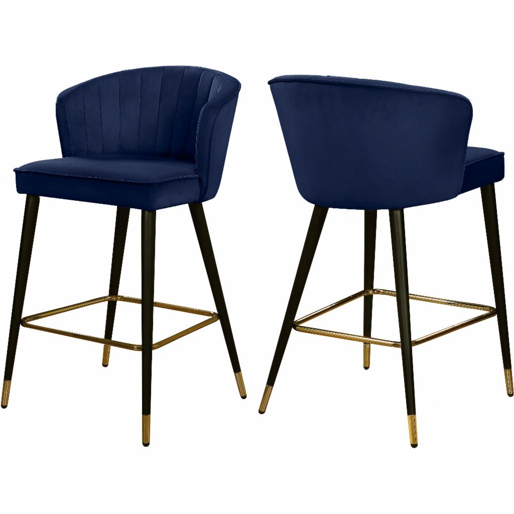 Bar Chairs: 28 in. Upholstered Counter Stool