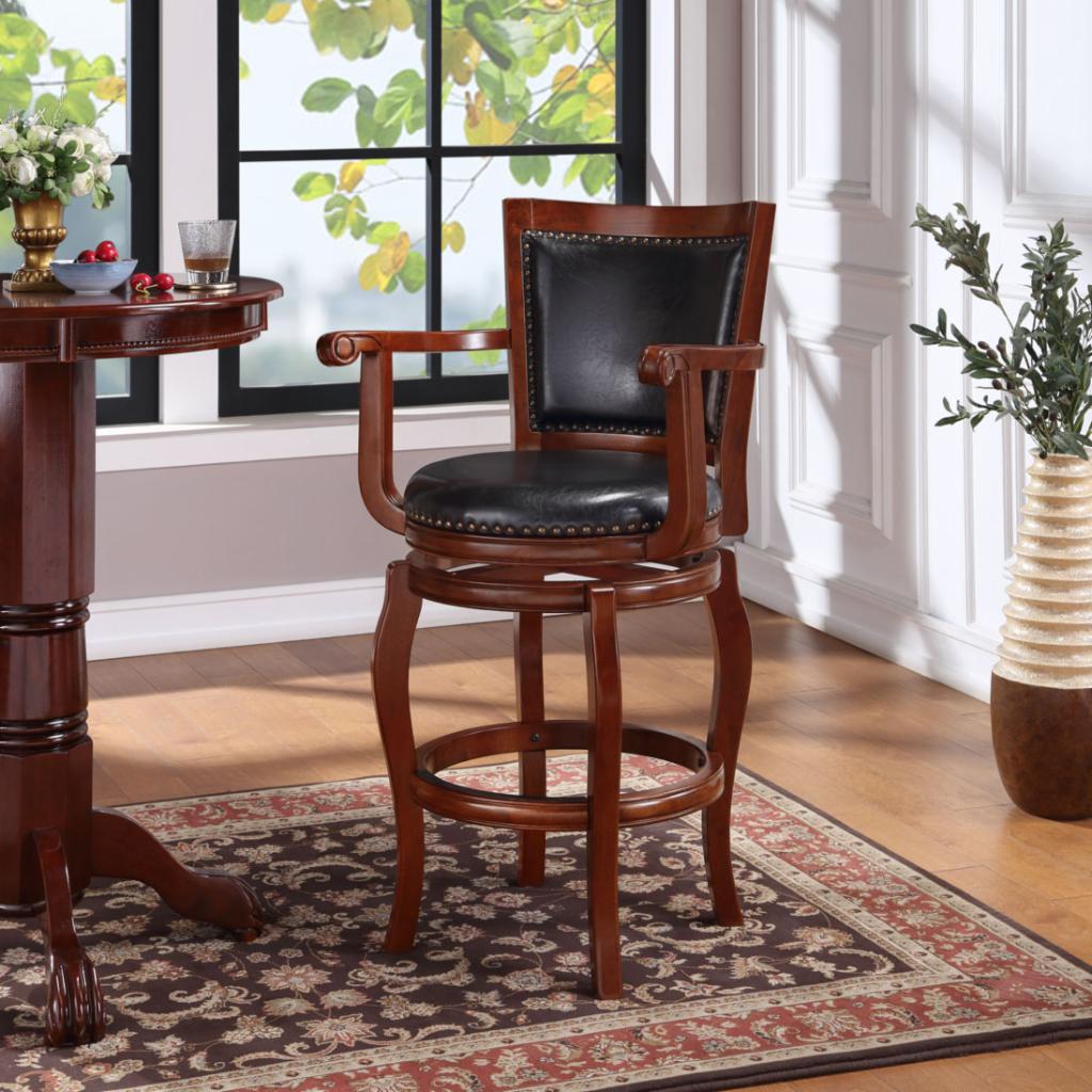Bar Chairs: 29 in. Memory Swivel Bar Stool