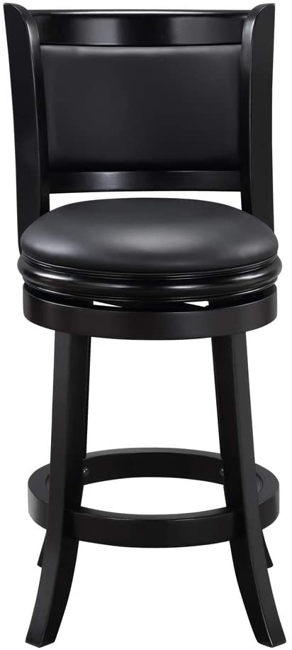 Bar Stool: Counter Height Swivel Stool, 24-Inch