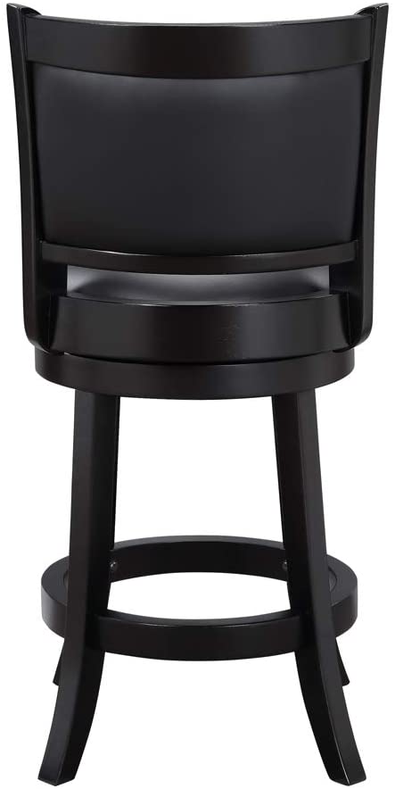 Bar Stool: Counter Height Swivel Stool, 24-Inch