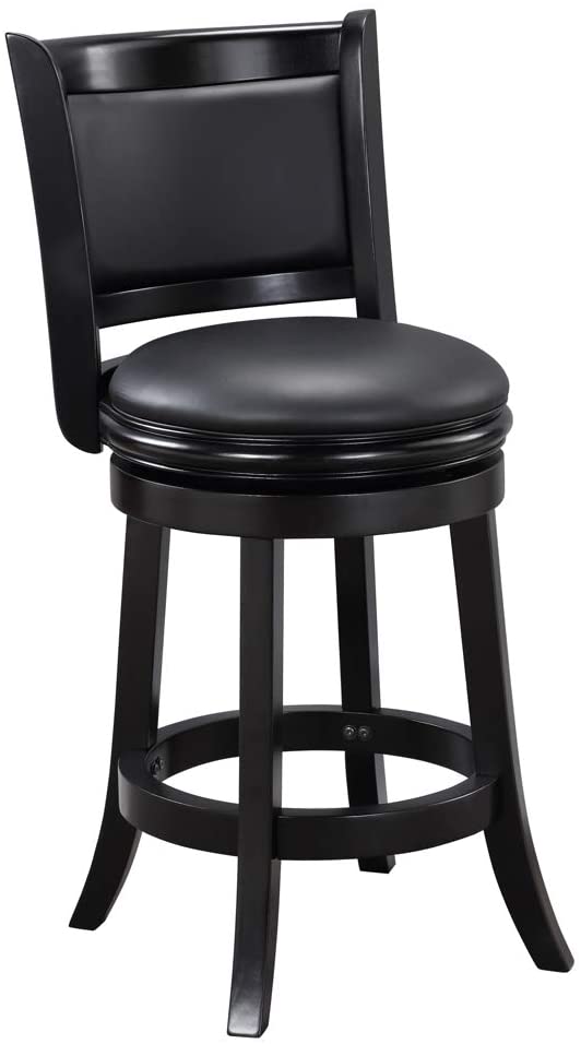 Bar Stool: Counter Height Swivel Stool, 24-Inch