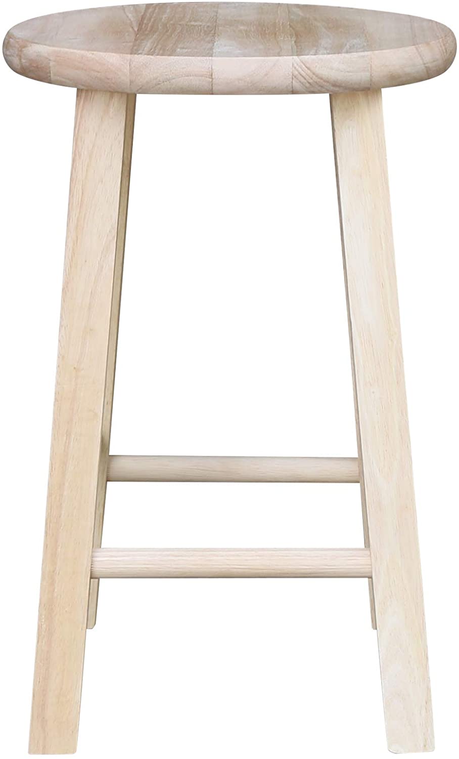 Bar Stool Round Top Stool, Unfinished