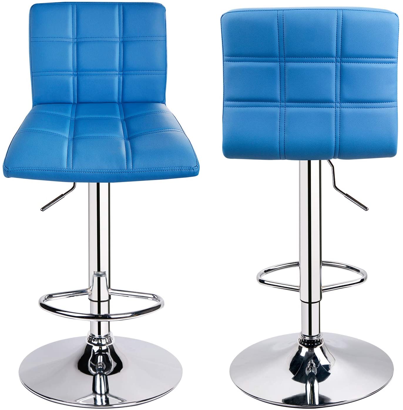 Bar Stool: Set of 2,Counter Height Swivel Stool by Leopard