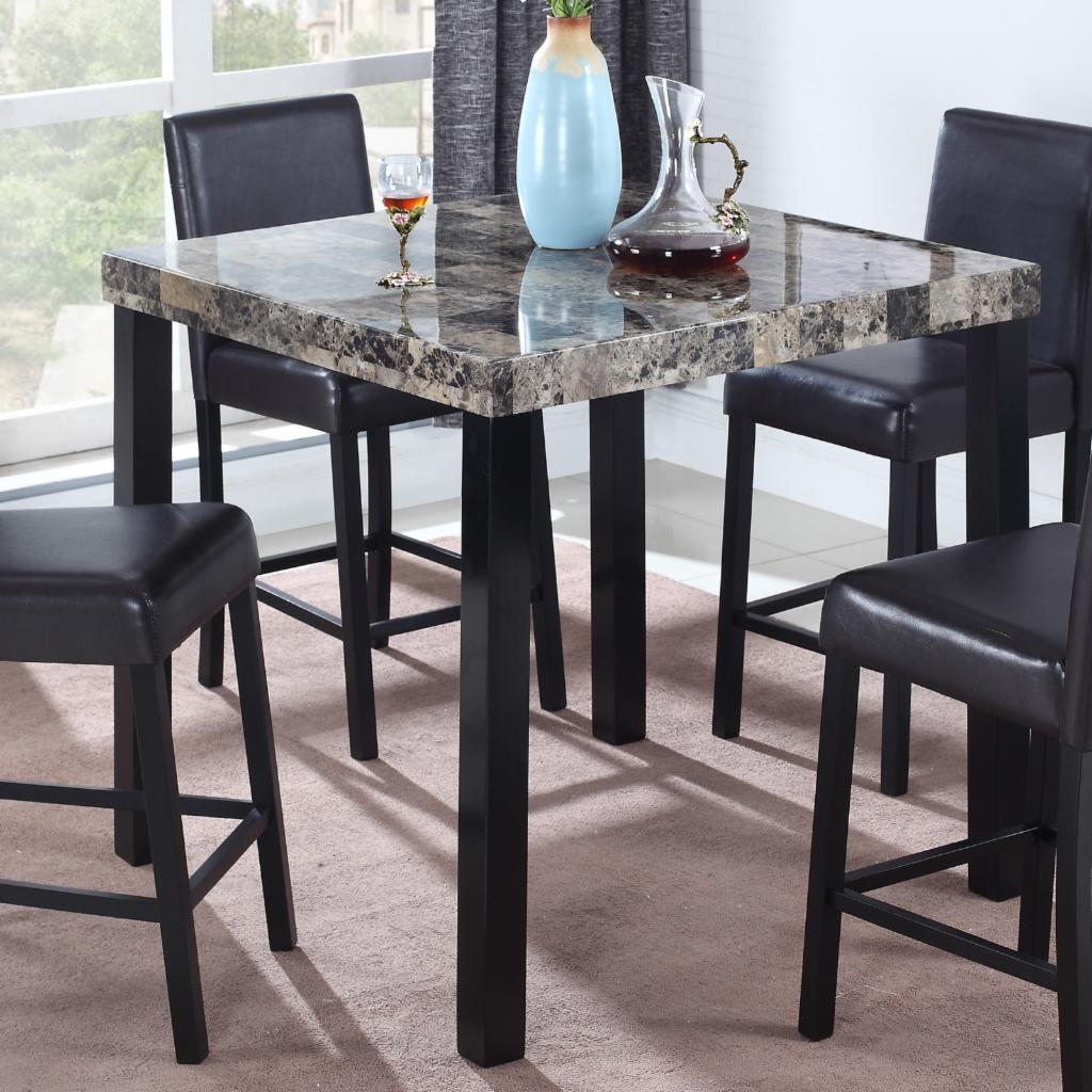 Bar Table: Bar Counter Height Pub Table