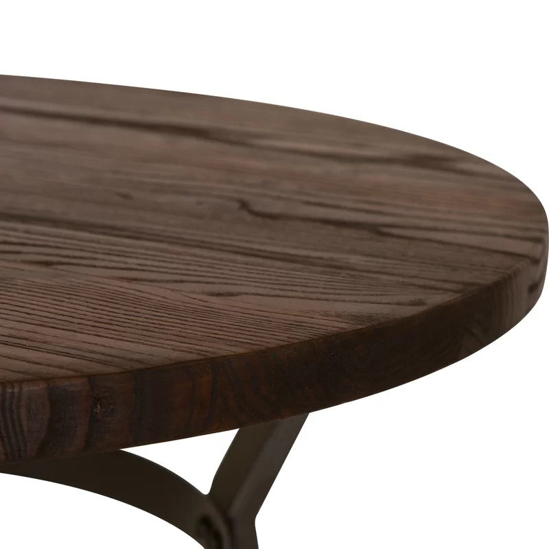 Bar Table: Bar Height 23.62'' Iron Pub Table