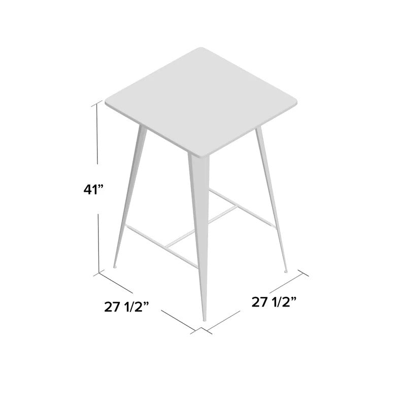 Bar Table: Bar Height 27.5'' Pub Table