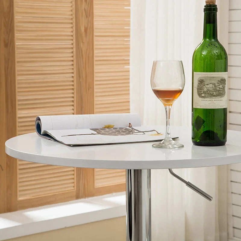 Bar Table: Counter Height 23.6'' Round Dining Table