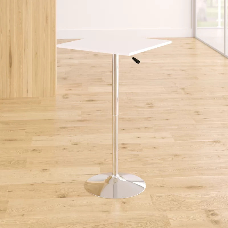 Bar Table: Counter Height 23.75'' Pedestal Pub Table