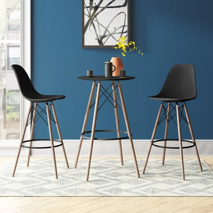 Bar Table Set: 2- Person Bar table and Chair