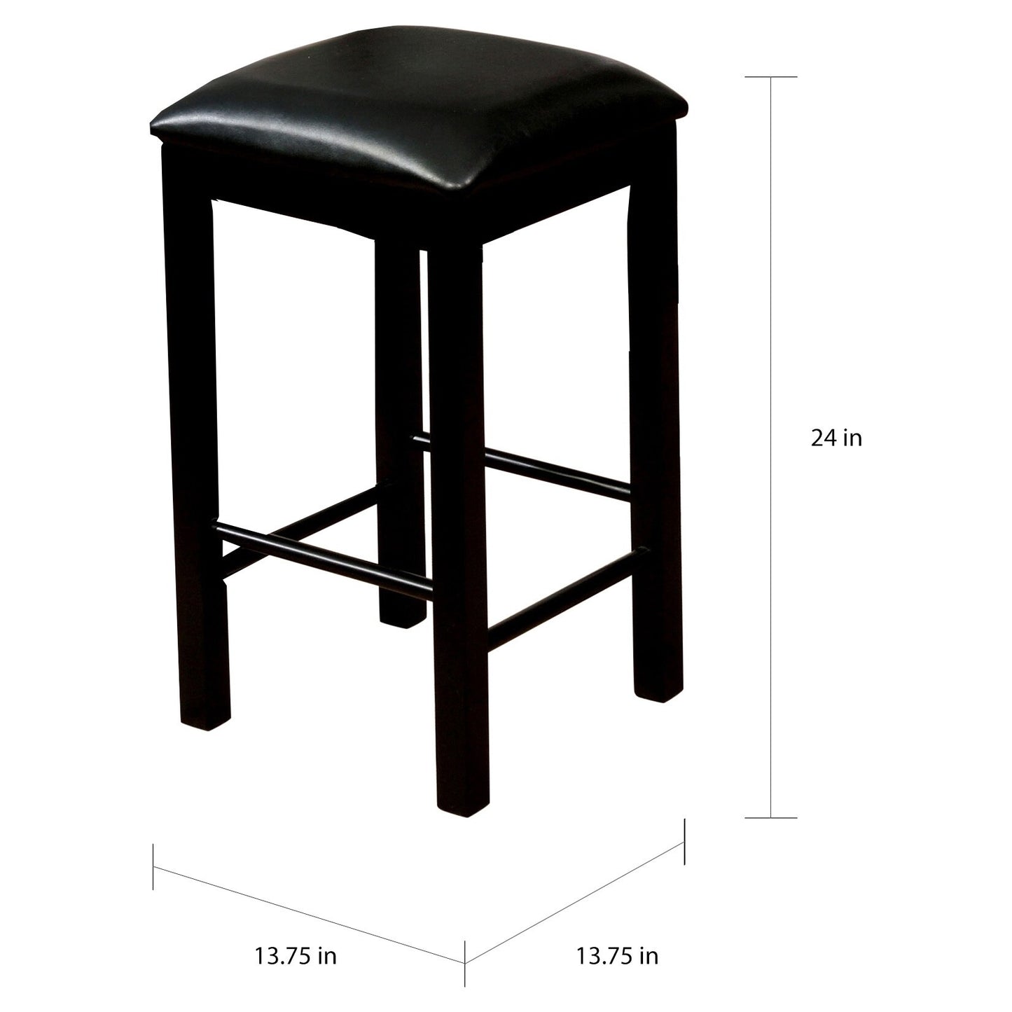 Bar Table Set: 3 Piece Counter Height Pub Table Set