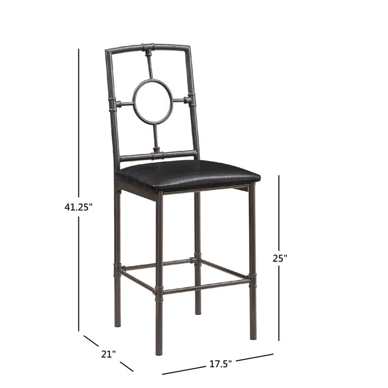 Bar Table Set: 3 Piece Counter Height Pub Table Set