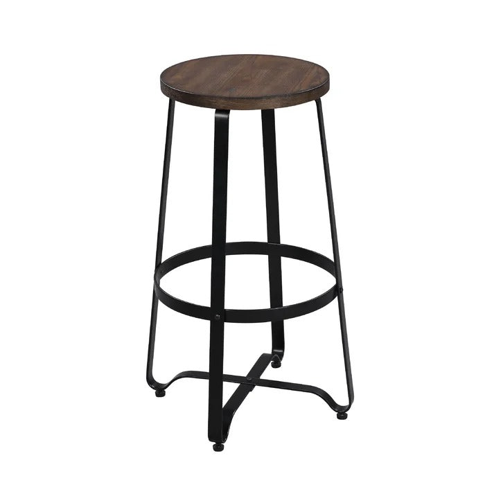 Bar Table Set: Brown 2 Person Bar Table Set