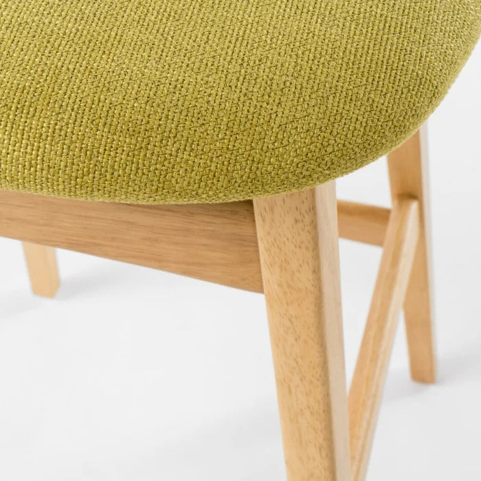 Bar Table Set: Round Natural Oak Bar Set