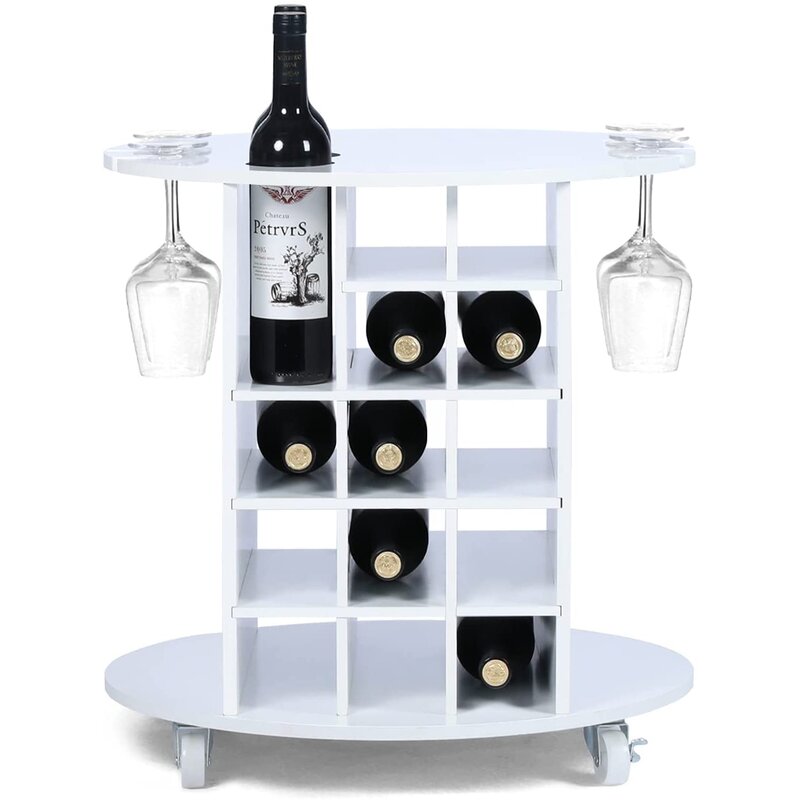 Bar Trolley: Circular Bar Trolley