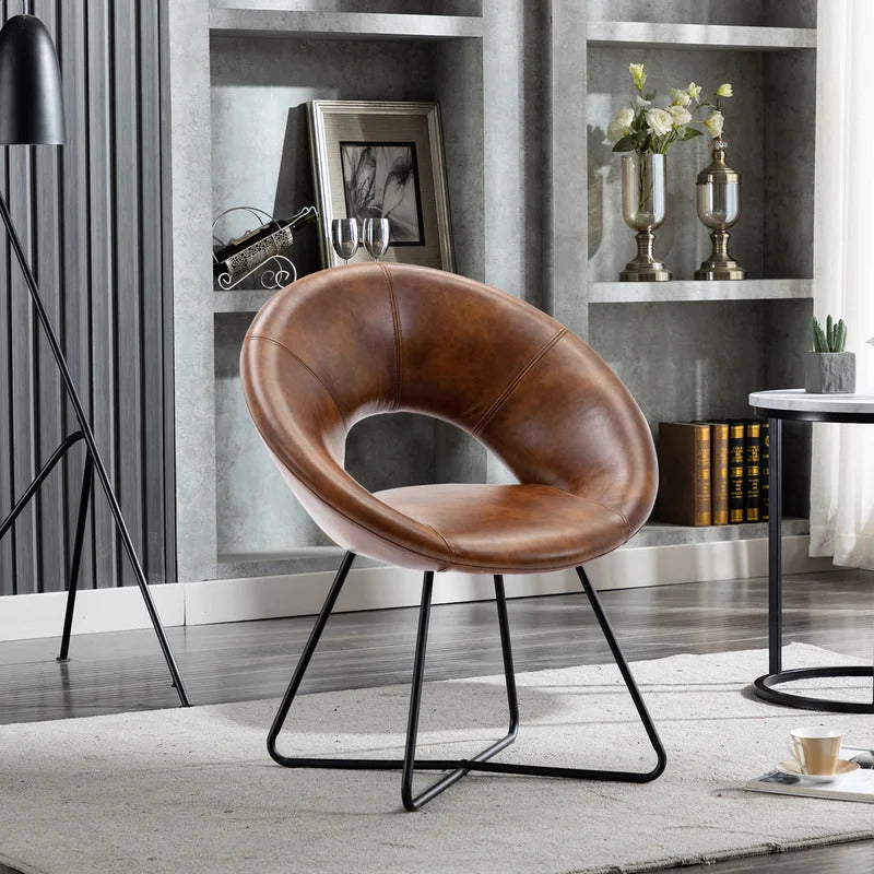 Barrel Chair: 26.75'' Wide Barrel Chair