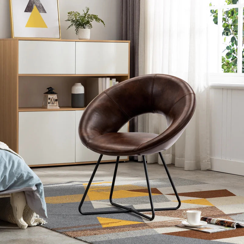 Barrel Chair: 26.75'' Wide Barrel Chair