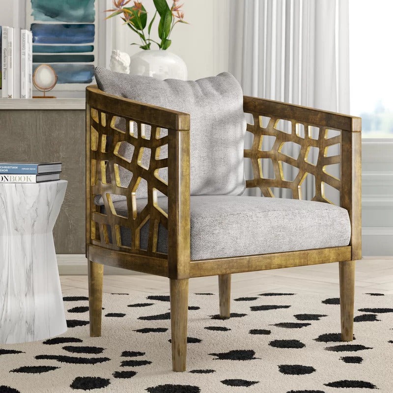 Barrel Chair: 27'' Wide Barrel Chair