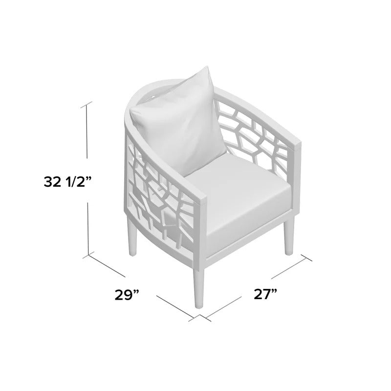 Barrel Chair: 27'' Wide Barrel Chair