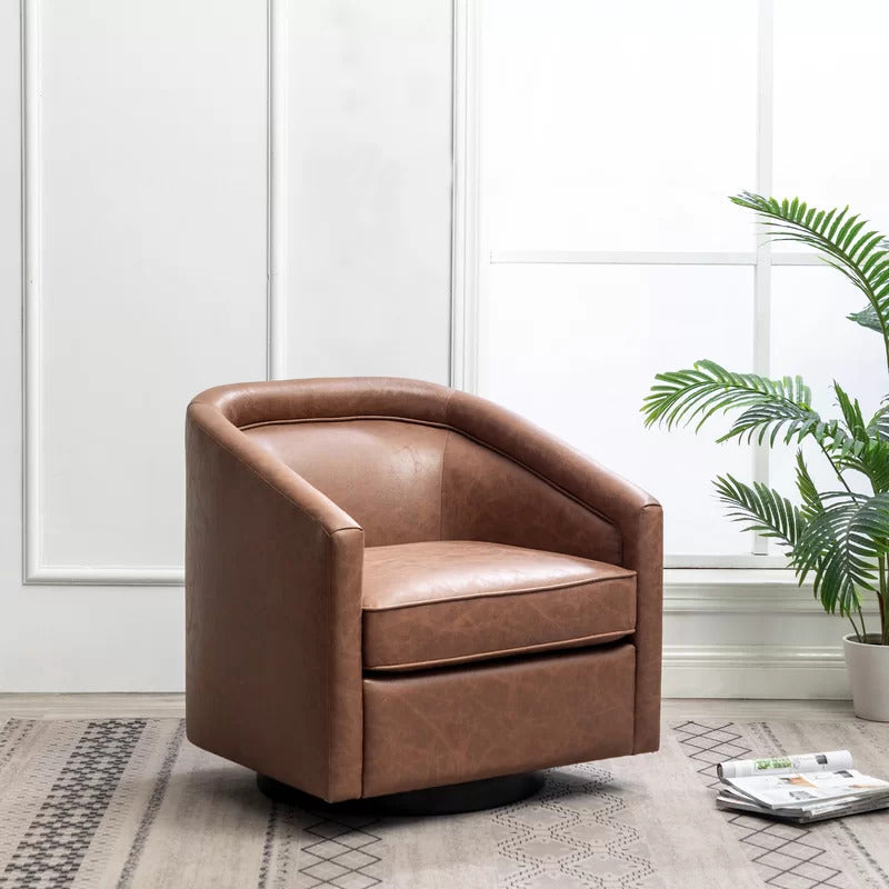 Barrel Chair: 28.7'' Wide Barrel Chair