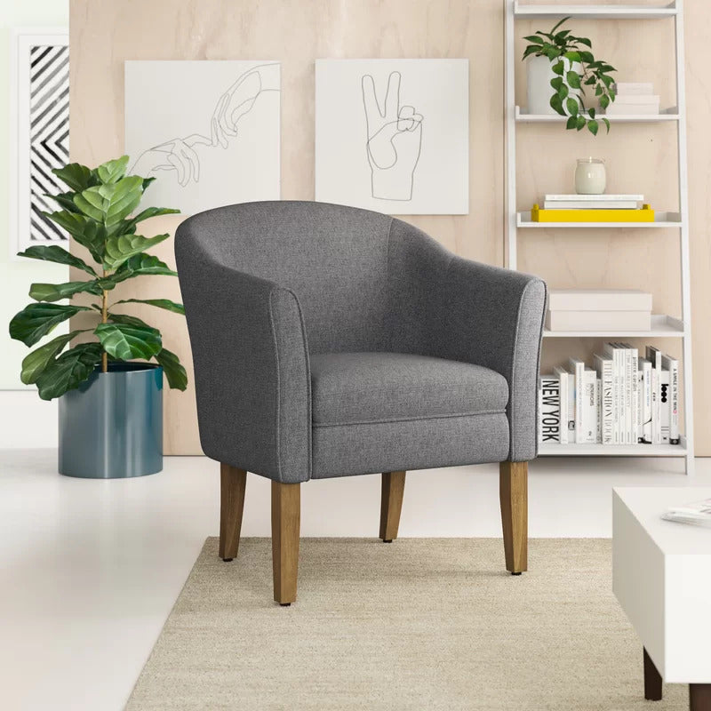 Barrel Chair: 28'' Wide Barrel Chair