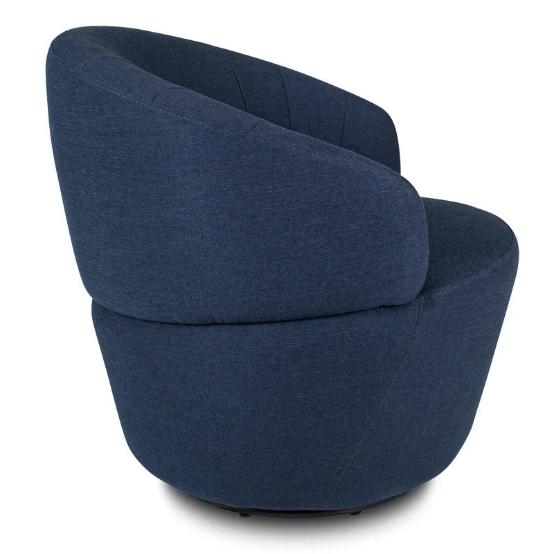 Barrel Chair: 29.1'' Wide Swivel Barrel Chair
