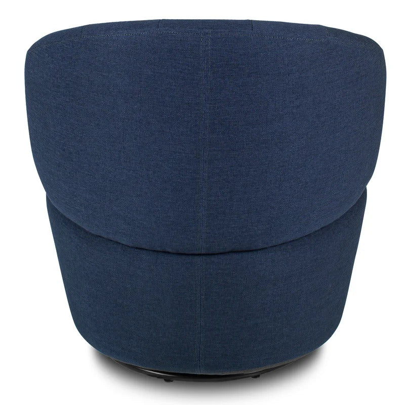 Barrel Chair: 29.1'' Wide Swivel Barrel Chair