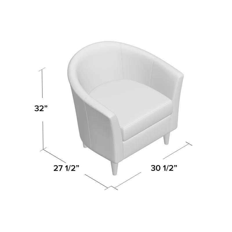 Barrel Chair: Wide Barrel Chair