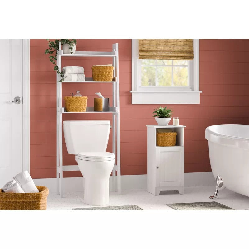 Bathroom Cabinets: 13.38'' W x 27.63'' H x 11.75'' D Free-Standing Bathroom Cabinet