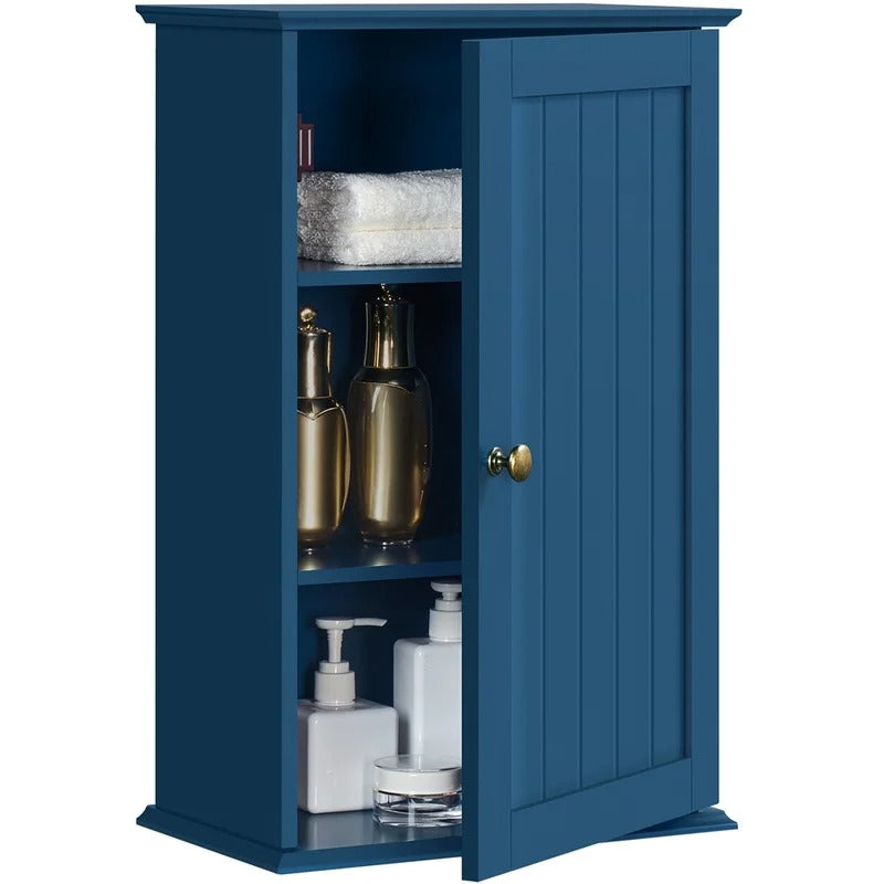 Bathroom Cabinets: 14'' W x 22'' H x 8'' D Wall Mounted Wall Cabinet
