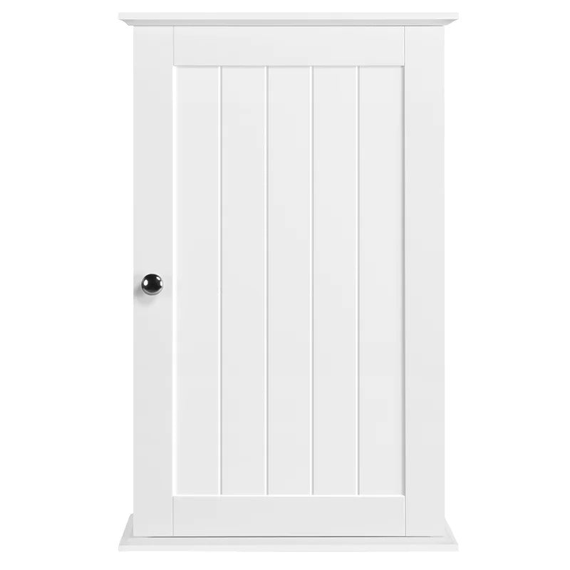 Bathroom Cabinets: 14'' W x 22'' H x 8'' D Wall Mounted Wall Cabinet