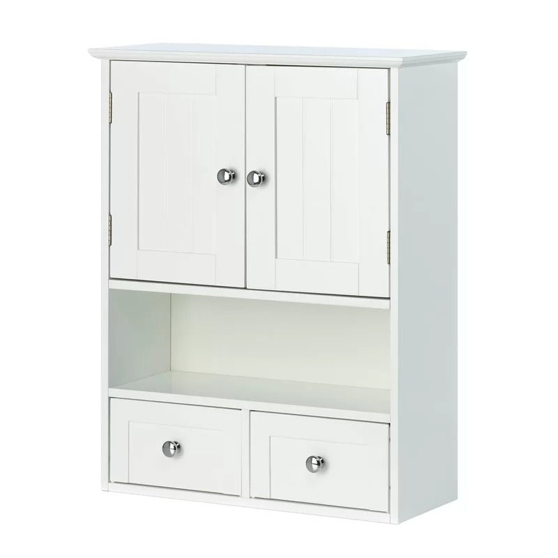 Bathroom Cabinets: 19.5'' W x 24.5'' H x 8'' D Wall Mounted Bathroom Cabinet