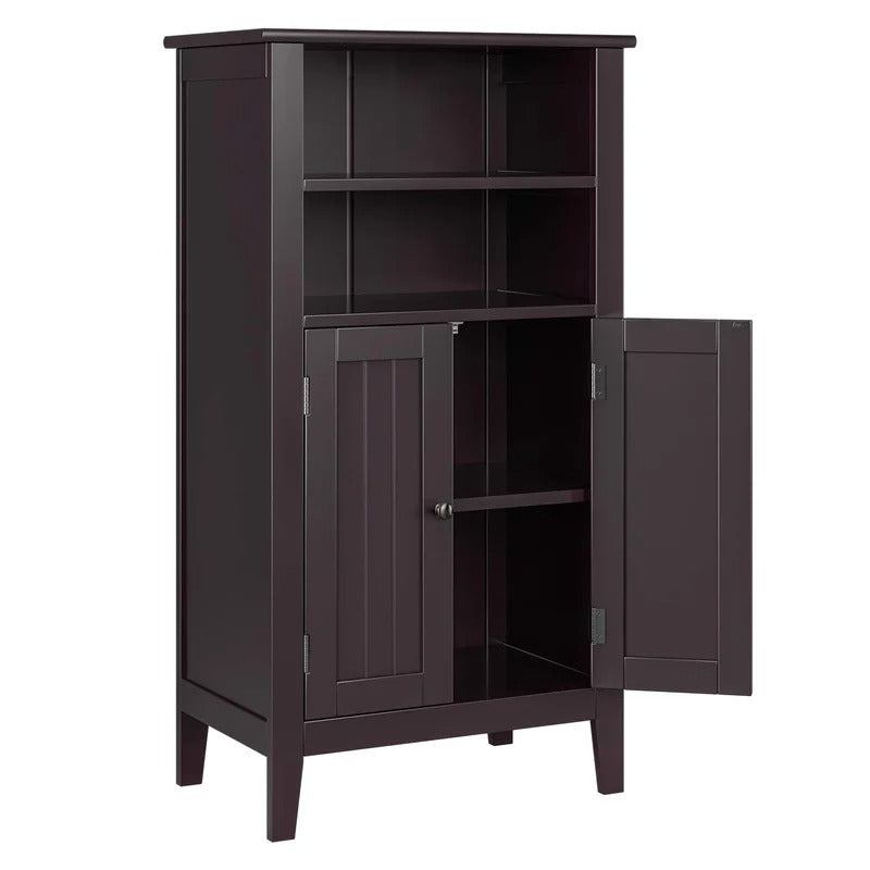 Bathroom Cabinets: 19.7'' W x 36.4'' H x 11.8'' D Free-Standing Bathroom Cabinet