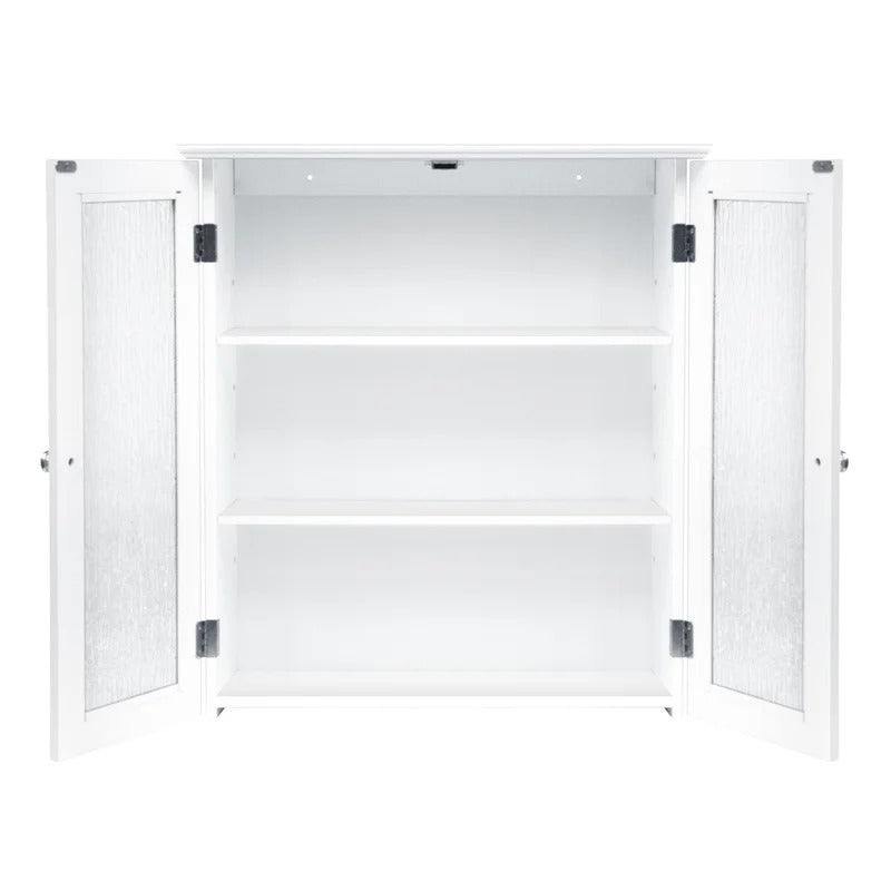 Bathroom Cabinets: 22.25'' W x 25'' H x 8'' D Bathroom Cabinet