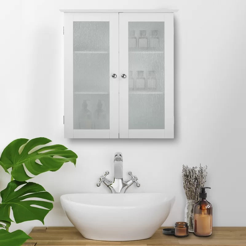 Bathroom Cabinets: 22.25'' W x 25'' H x 8'' D Bathroom Cabinet