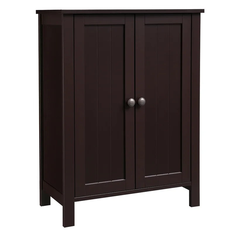 Bathroom Cabinets: 23.6'' W x 31.6'' H x 11.8'' D Free-Standing Bathroom Cabinet