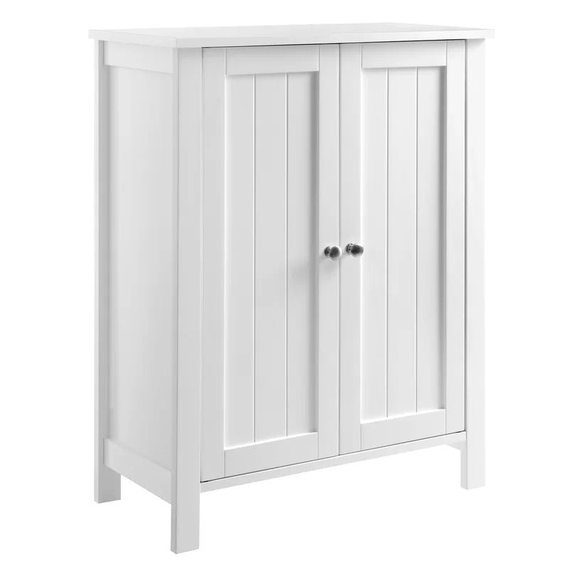 Bathroom Cabinets: 23.6'' W x 31.6'' H x 11.8'' D Free-Standing Bathroom Cabinet