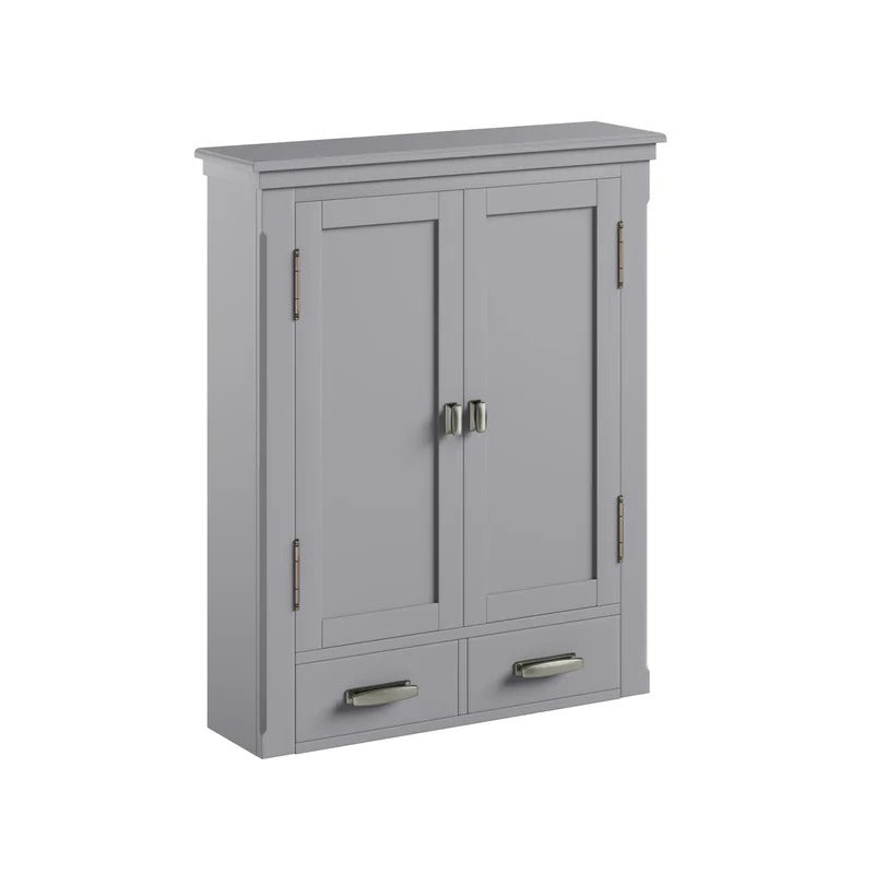 Bathroom Cabinets: 26'' W x 31.5'' H x 7'' D Wall Mounted Bathroom Cabinet