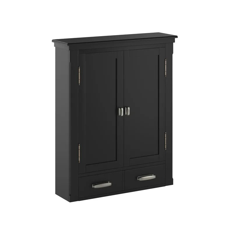 Bathroom Cabinets: 26'' W x 31.5'' H x 7'' D Wall Mounted Bathroom Cabinet