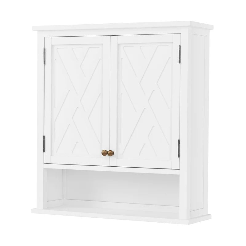 Bathroom Cabinets: 27'' W x 29'' H x 8'' D Wall Mounted Bathroom Cabinet