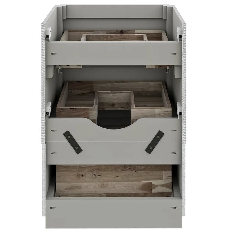 Bathroom Cabinets: Floor Standing 23" Single Bathroom Vanity Base Only