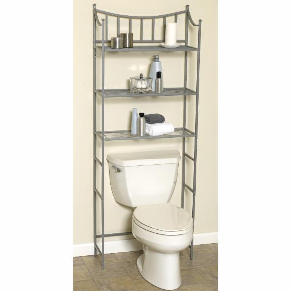 Bathroom Cabinets: Metal Space saver