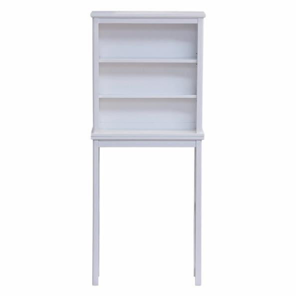 Bathroom Cabinets: The Toilet 3 Shelf Space Saver