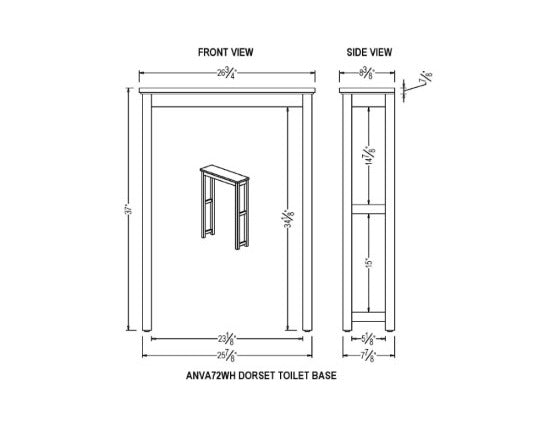 Bathroom Cabinets The Toilet 3 Shelf Space Saver