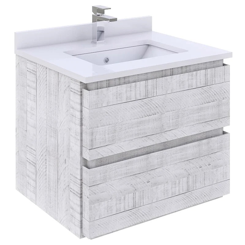 Bathroom Cabinets: Wall Hung 23" Single Bathroom Vanity Base Only